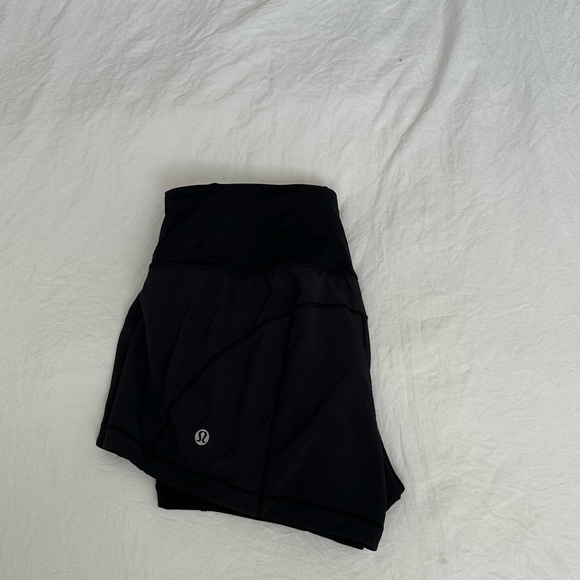 Lululemon black running shorts - Picture 2 of 3